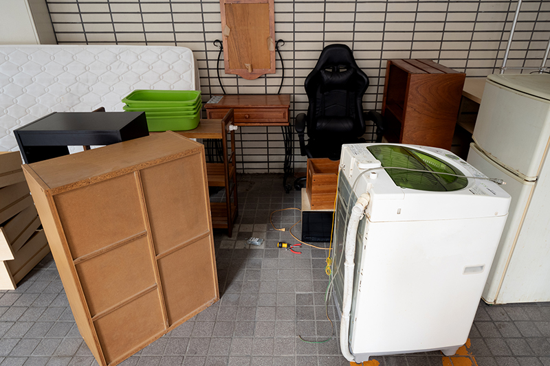 不要品の分別・整理