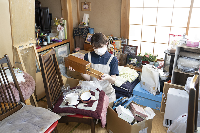 貴重品・思い出の品の確認