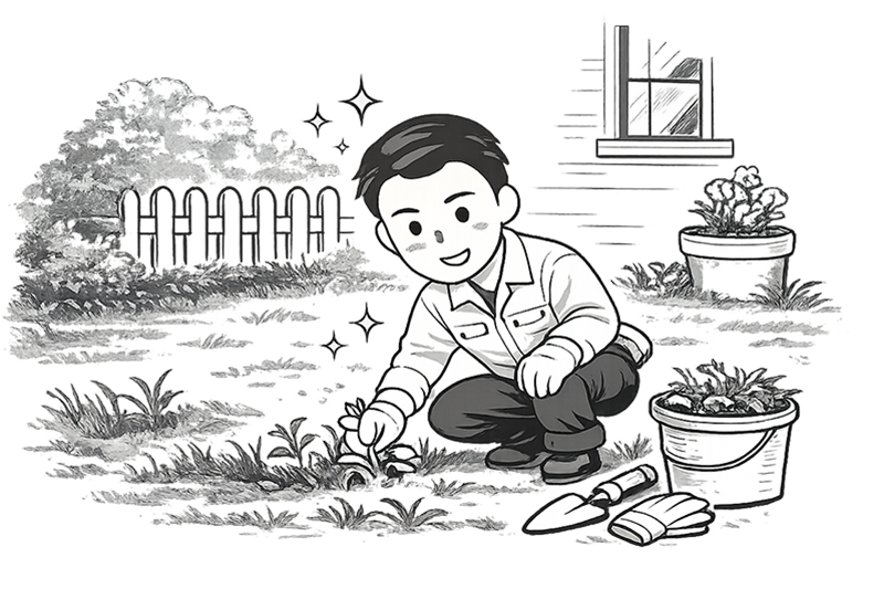 小さな面積から対応可能