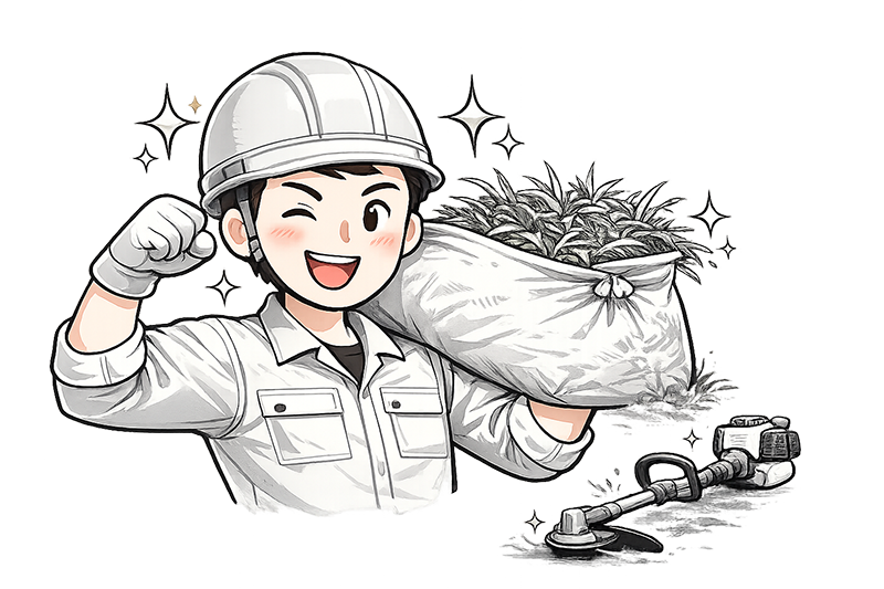 体力的に難しい作業もお任せ