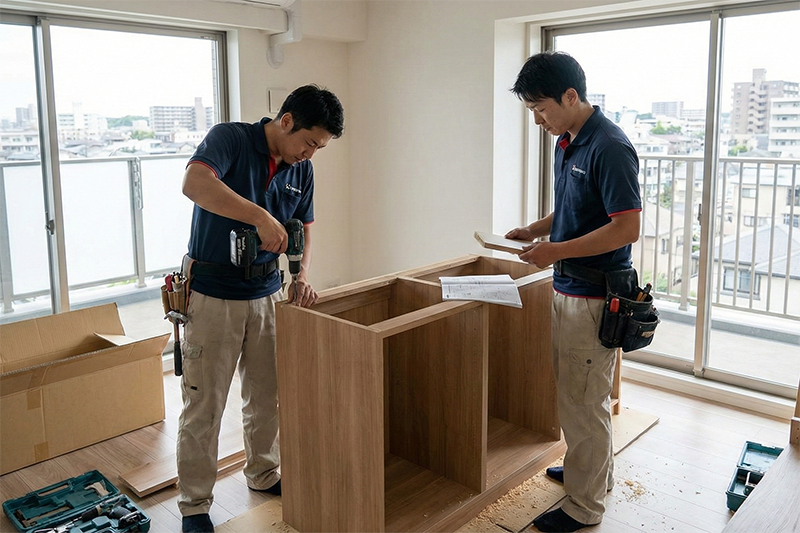 家具の組み立て・分解